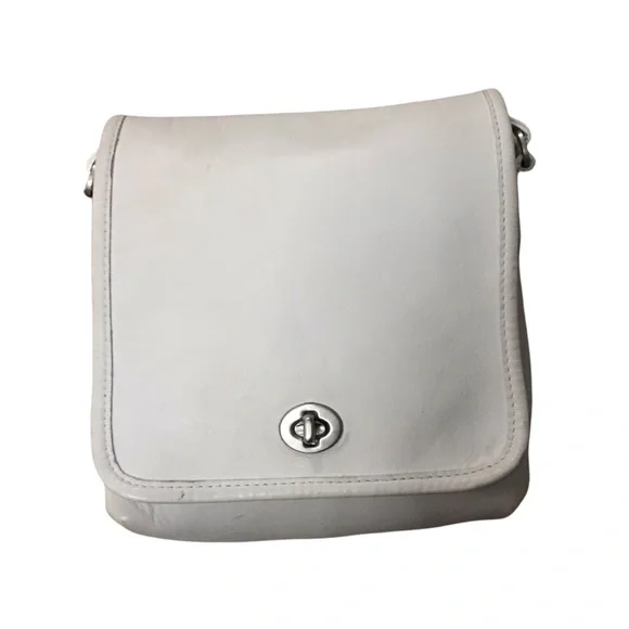 Coach White Leather Bag - Picture 5 of 12